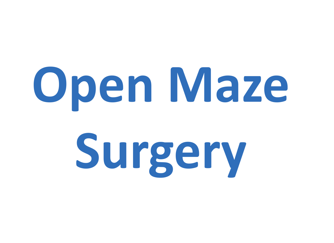 Open Maze Surgery